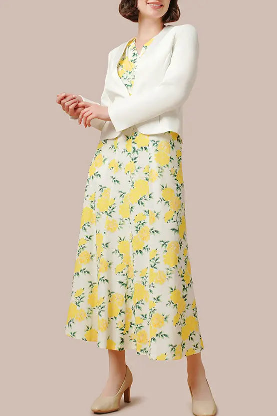 Stretch Jersey: Long Marilyn Dress
