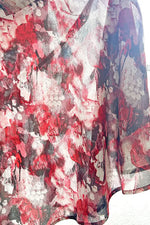 Stretch Chiffon: Passion Mandarin Mermaid Dress