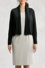 Charcoal Gray Kanazawa Short Cardigan