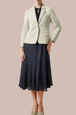 Lame Jacquard: Tailored Jacket