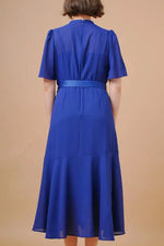 Stretch Chiffon Long Mermaid Dress