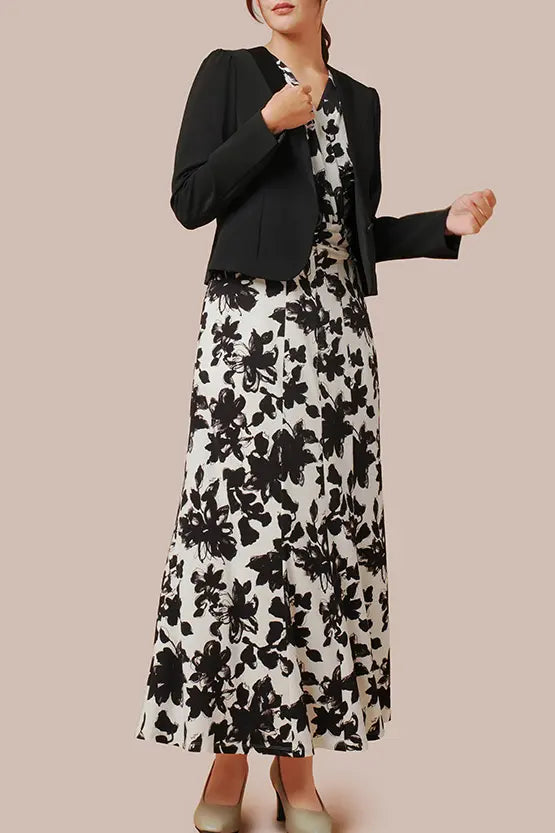 Stretch Jersey: Long Marilyn Dress