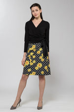 Flower Dance Wrap Dress