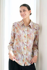 Stretch Georgette: Womanhood Front Fly Shirt