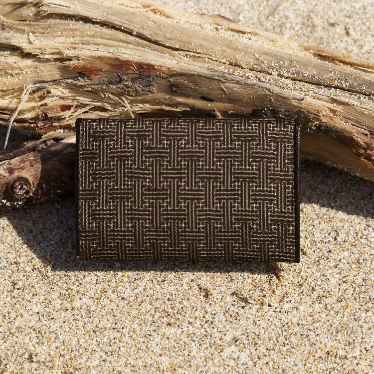 Authentic Oshima Tsumugi: Business card holder