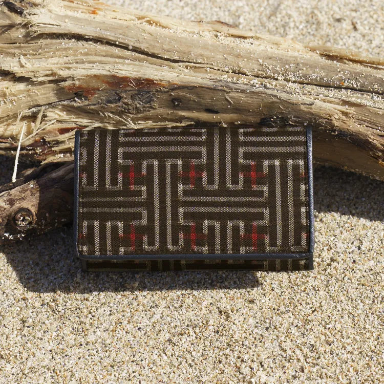Authentic Oshima Tsumugi: Business card holder