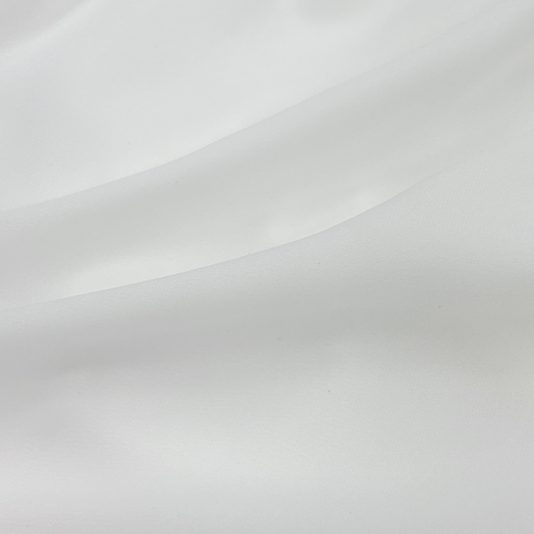 Powder-touch, opaque chiffon georgette