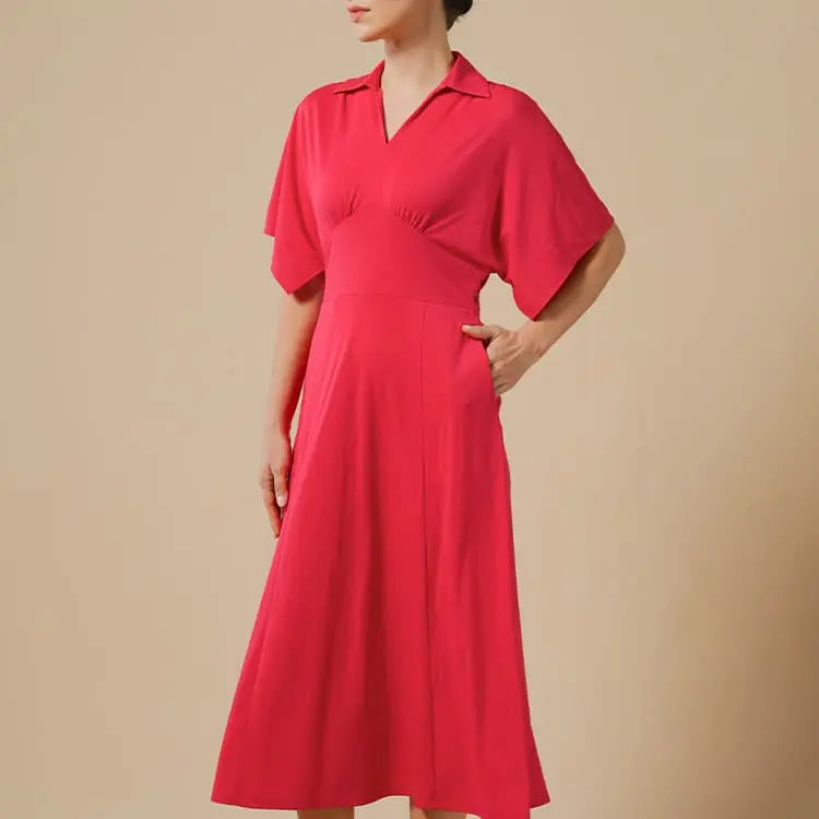 A flared dress that enhances your style