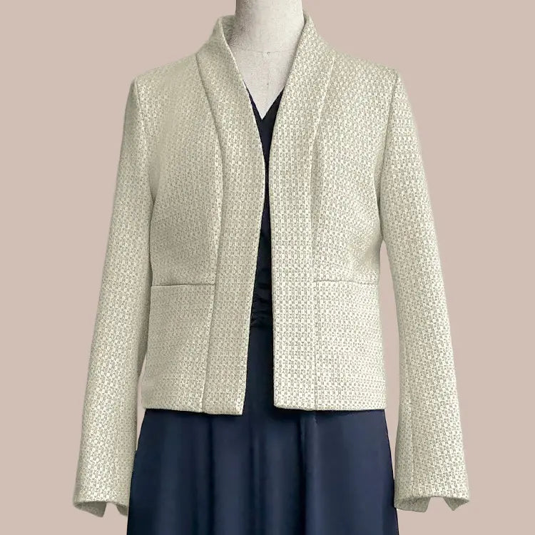 Wear it like a cardigan for an instant high-end look