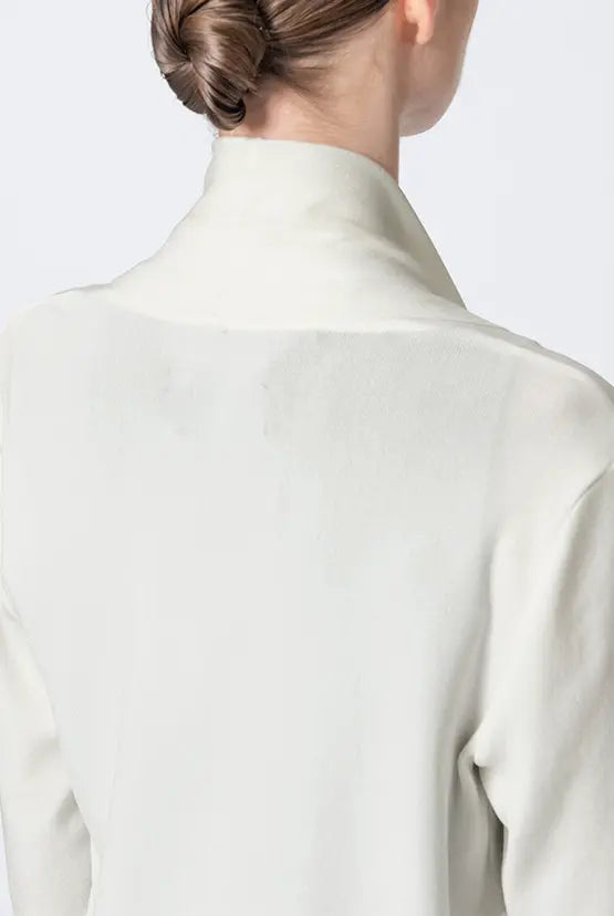 Washable Wool Knit: Long Line Cardigan