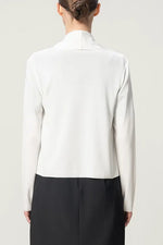 Soft Touch Knit: Short line cardigan