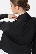 Washable Wool Knit: Short Line Cardigan