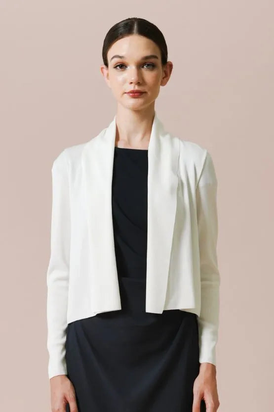 Short cardigan made in Niigata