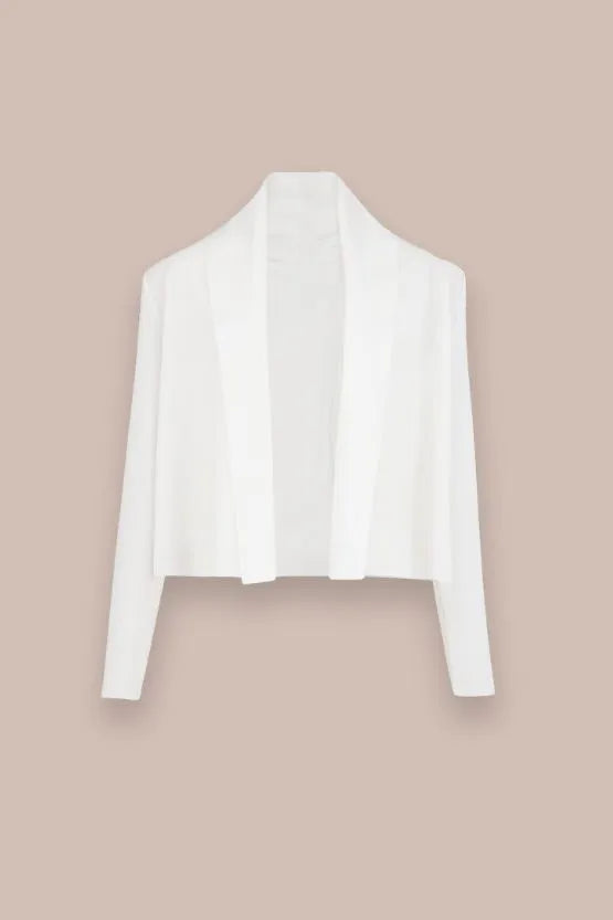 Short cardigan made in Niigata