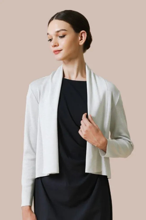 Short cardigan made in Niigata