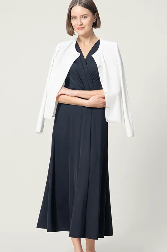 Soft Touch Knit: Crew Neck Cardigan