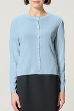 Soft Touch Knit: Crew Neck Cardigan