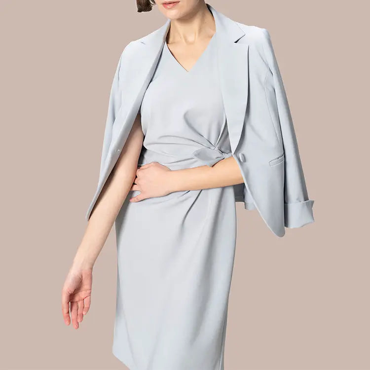 Can be worn as a set with the same material jacket or individually