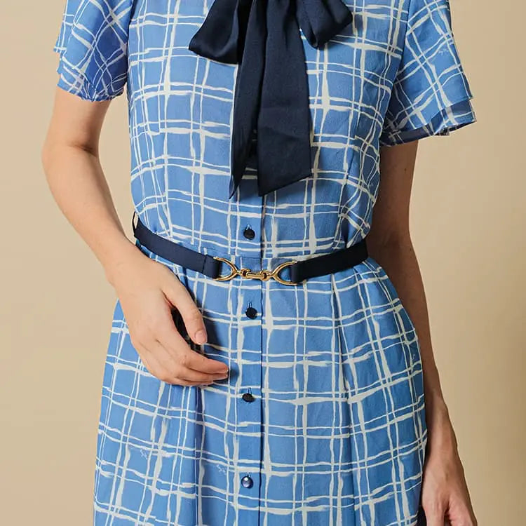 Enhance your style with a color-matched belt