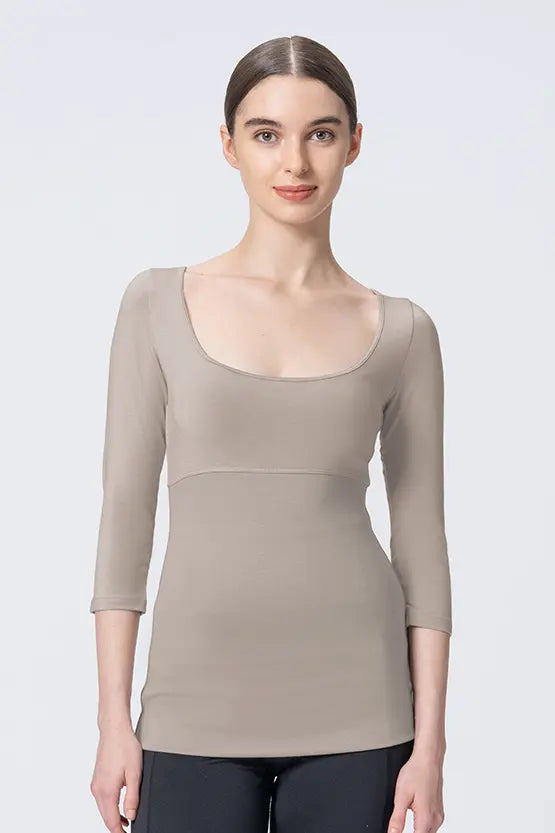 Warm: Shaping Under Top 3/4 Sleeve