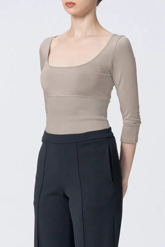 Warm: Shaping Under Top 3/4 Sleeve
