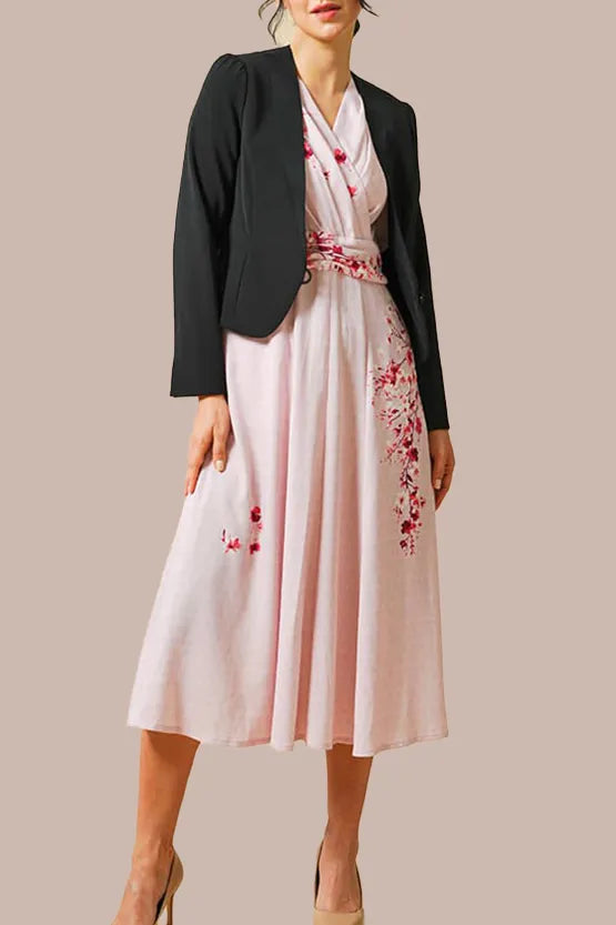 Space Material: Bolero Jacket with Buttons