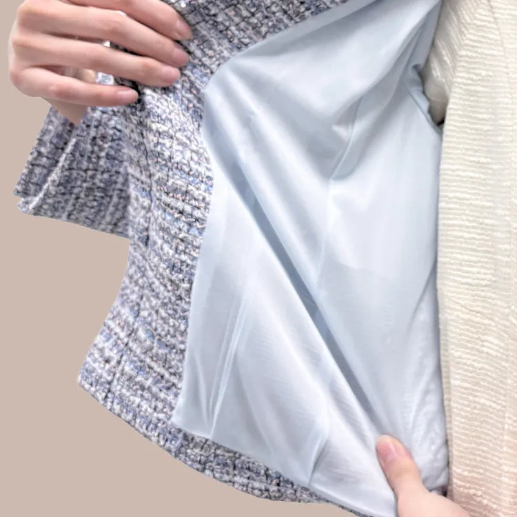 From lining to thread, every element stretches with you. Enjoy unrestricted movement and sophisticated comfort that eliminates shoulder tension.