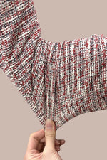 Stretch tweed: Short jacket