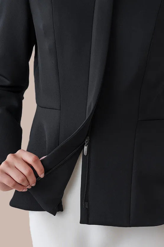 Space Material: Peplum Jacket