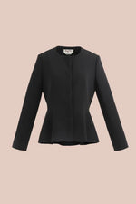 Space Material: Peplum Jacket