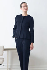 Space Material: Peplum Jacket