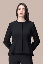 Space Material: Peplum Jacket