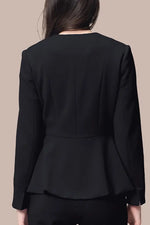 Space Material: Peplum Jacket