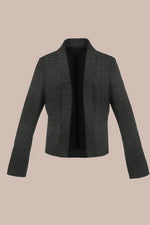 Lame Jacquard: Bolero-Length Jacket