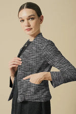 Lame Tweed: Bolero Length Jacket