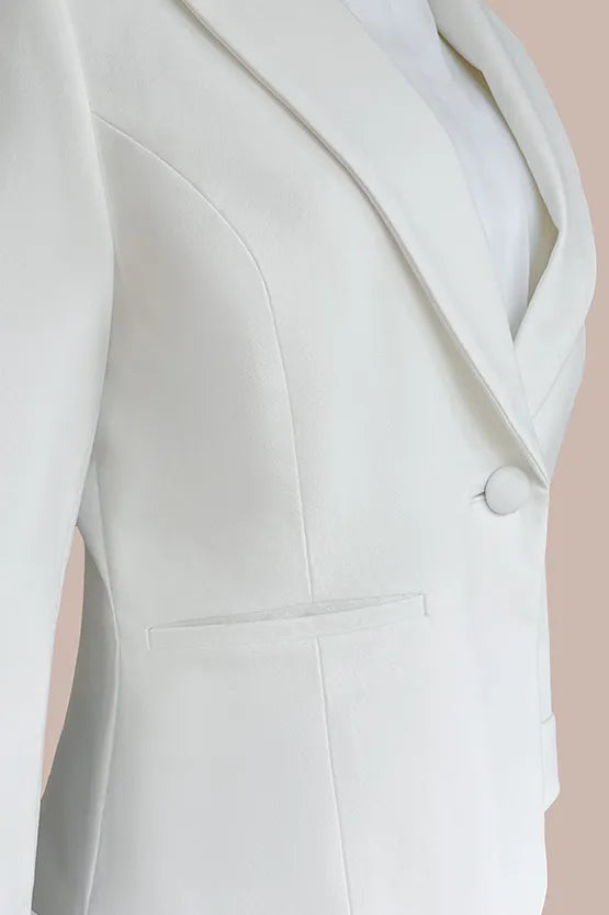 Stretch Jacquard: Tailored Jacket