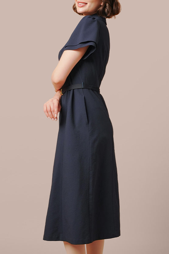 Stretch soccer: shirt dress