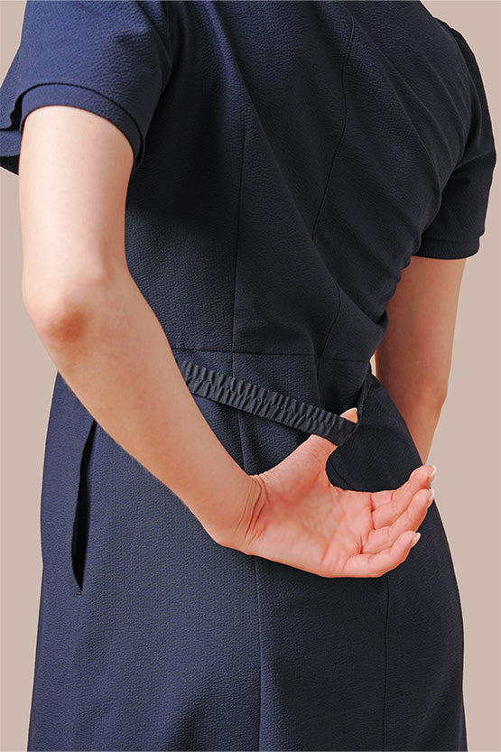 Stretch soccer: shirt dress