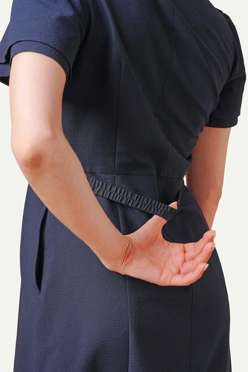 Stretch soccer: shirt dress