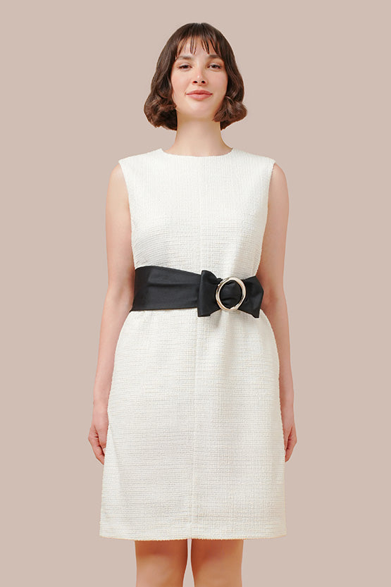 【Tweed】A-line Sack Dress