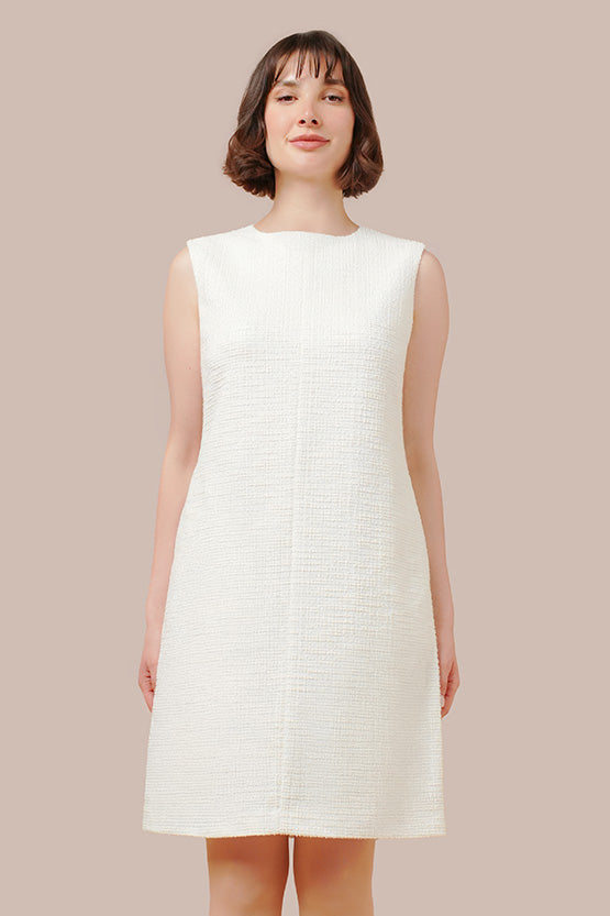 【Tweed】A-line Sack Dress