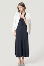 Stretch Jersey Long Marilyn Dress