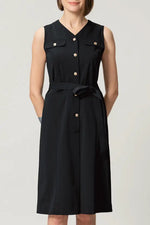 Tech Jersey: Front Button Dress