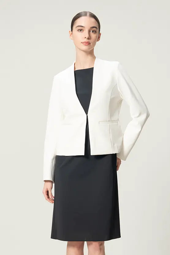 Tech Jersey: Minimalist Dress - Midi Length