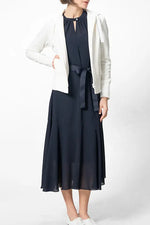 Stretch Chiffon: Long Mermaid Dress