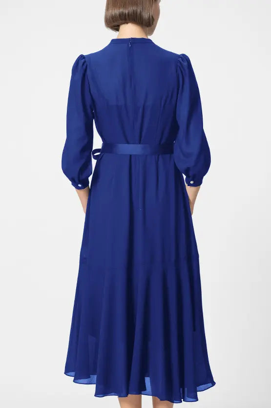 Stretch Chiffon: Long Mermaid Dress