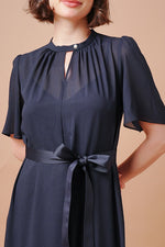 Stretch Chiffon Long Mermaid Dress