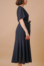 Stretch Chiffon Long Mermaid Dress