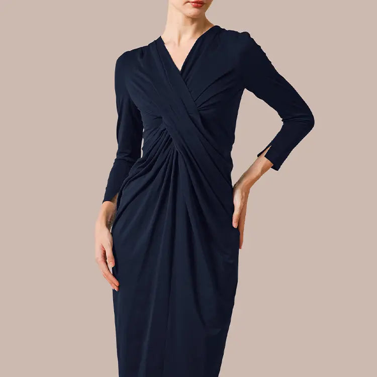 Elegant hourglass silhouette that accentuates feminine beauty