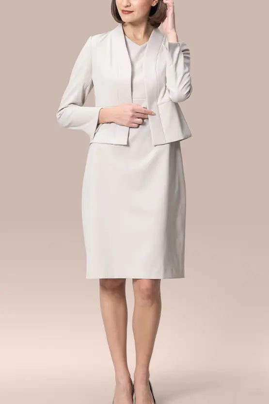 Smart Stretch: V-neck Essential Dress